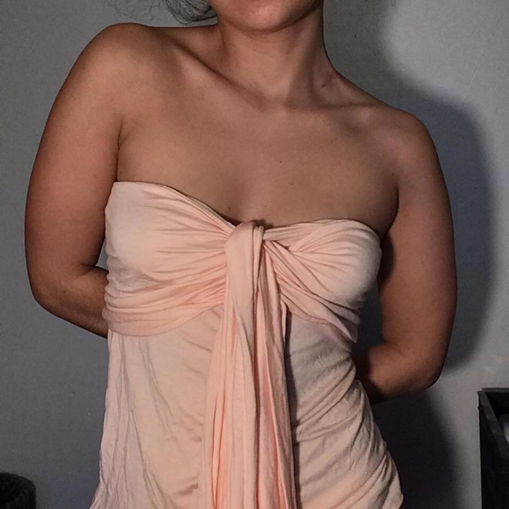 Y2K fashion tube top